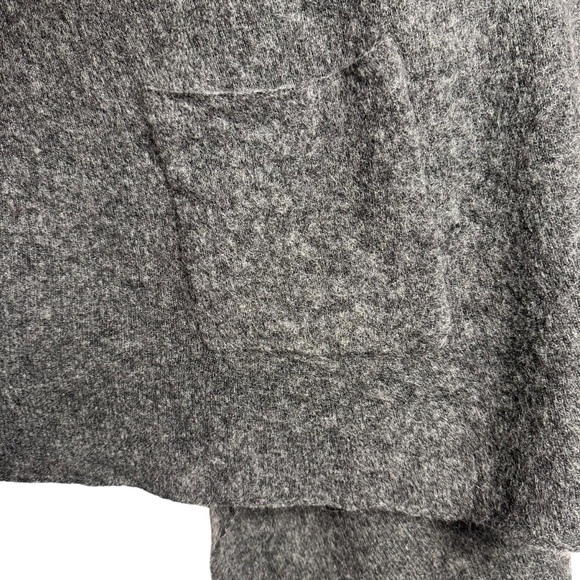 Eileen Fisher Women’s Wool cardigan Size Small Gray Open front - Picture 5 of 7